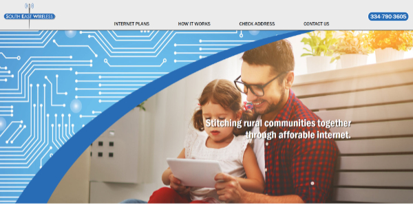 Southeast Wireless website design